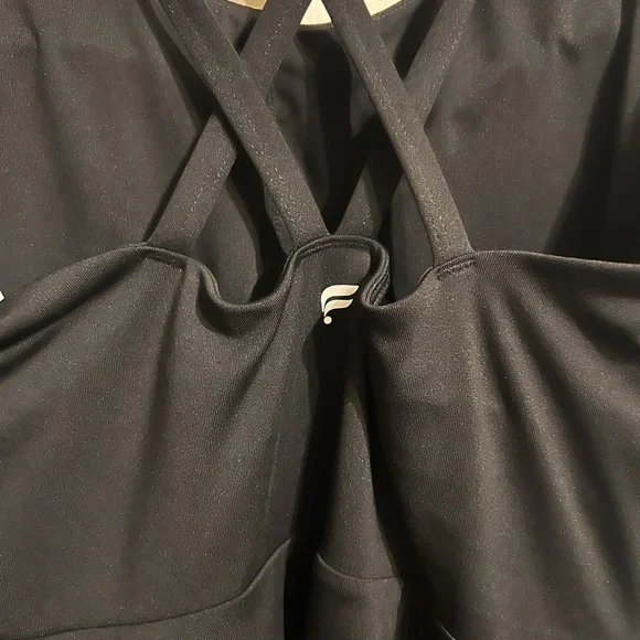 Fabletics Elegant Black Sleeveless Mini Dress - Picture 8 of 9